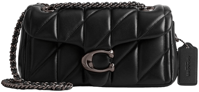 COACH Quilted Tabby Shoulder Bag 20 With Chain | Bloomingdale's