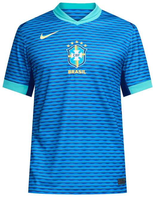 Brazil 2024 Stadium Away Men's Nike Dri-FIT Soccer Replica Jersey