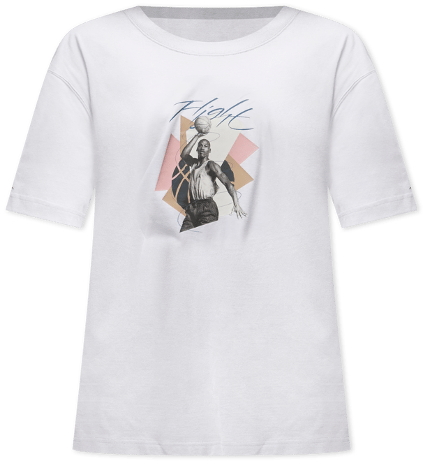 Jordan Playera con gráfico oversized para mujer