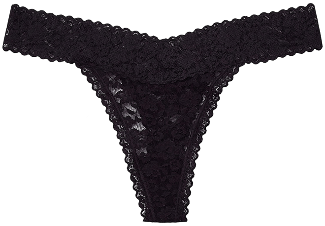  Ambrielle Everyday Lace Thong Panty for $12.00