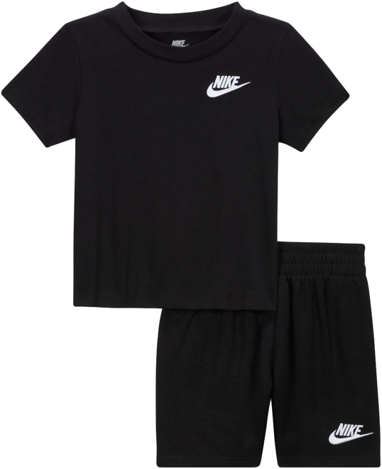 Nike Conjunto de shorts de tejido Knit de dos piezas para bebé