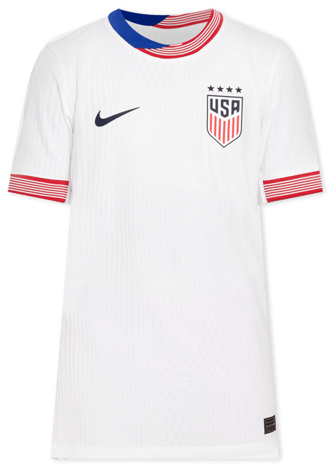 USMNT 2024 Match de local Jersey de fútbol Nike Dri-FIT ADV Authentic para niños talla grande