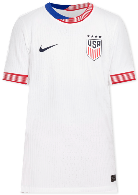 USMNT 2024 Match Home Big Kids' Nike Dri-FIT ADV Soccer Authentic Jersey