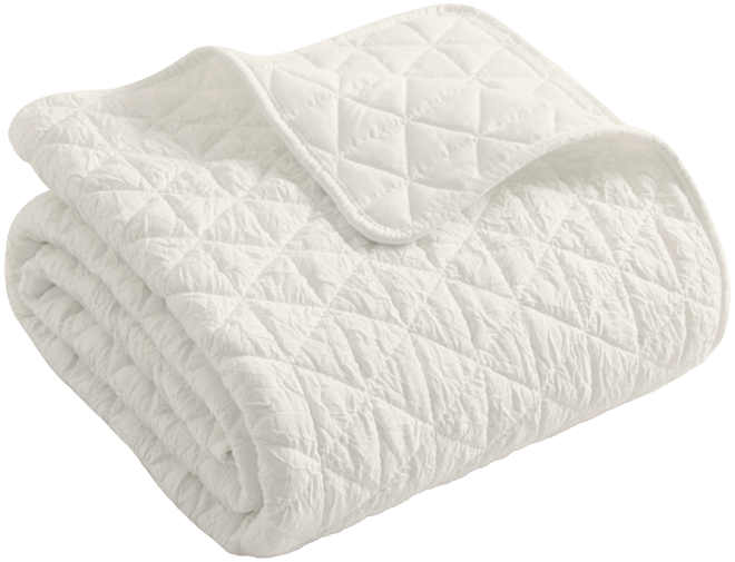 Homthreads Rowan Reversible Quilted Throw, 50" x 60"