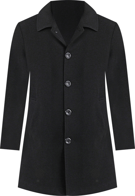 Men Baker Wool Blend Walker Coat