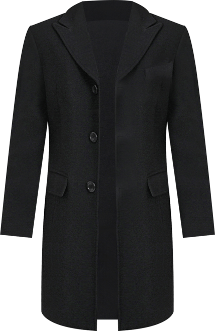 Men Marc Wool Blend Walker Coat