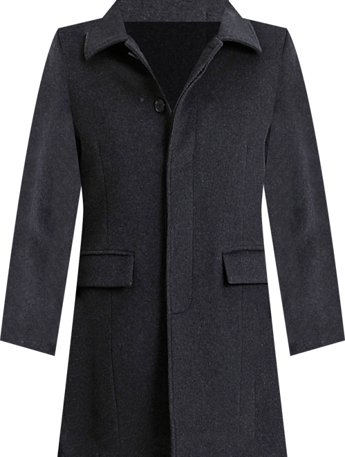 Men Michael Wool Blend Car Coat