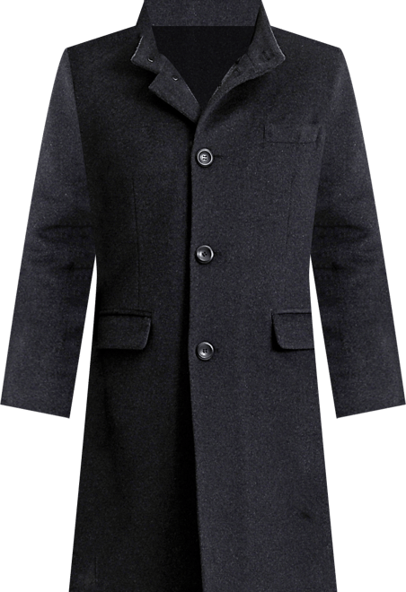 Men Jacob Wool Blend Top Coat