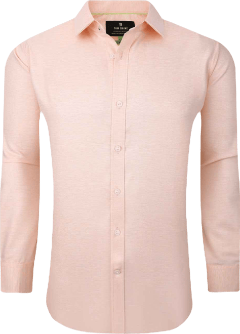 Men's Performance Solid Long Sleeve Button Down Dress Shirt