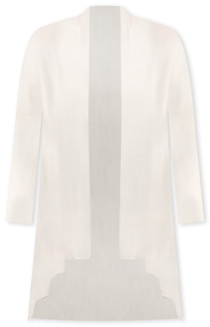 Women's Long-Sleeve Drape-Front Cardigan