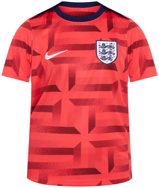 England Academy Pro Older Kids' Nike Dri-FIT Football Pre-Match Short-Sleeve Top