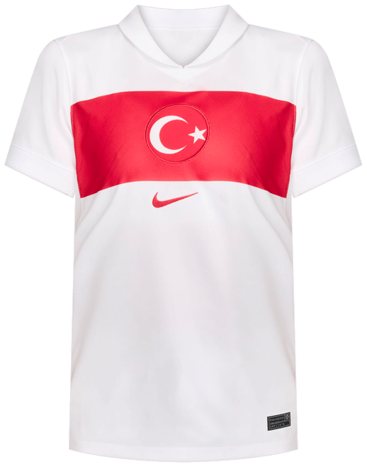 Turchia 2024/25 Stadium – Home Maglia da calcio replica Nike Dri-FIT – Donna