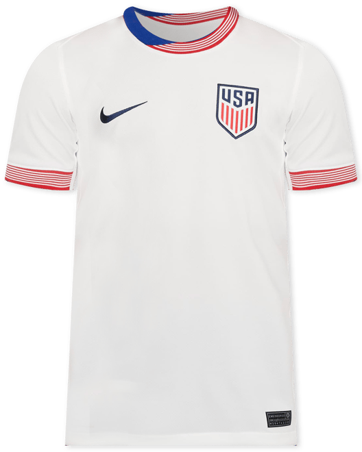 USMNT 2024 Stadium Home Big Kids' Nike Dri-FIT Soccer Replica Jersey