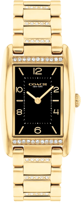 Women's Reese Gold-Tone Stainless Steel Crystal Watch 24mm