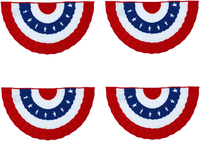 Bunting Cocktail Napkins (Set of 4)