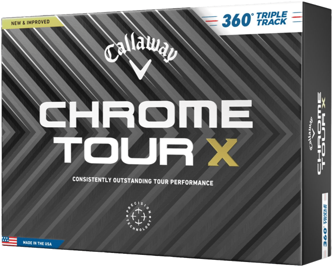 Callaway 2024 Chrome Tour X Triple Track 360 Golf Balls