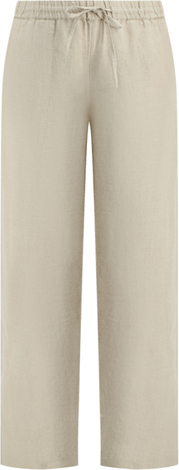 Women's 100% Linen Drawstring Pants, Created for Macy's