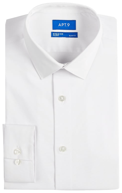 Men's Apt. 9® Premier Flex Regular-Fit No-Iron Button-Down Shirt