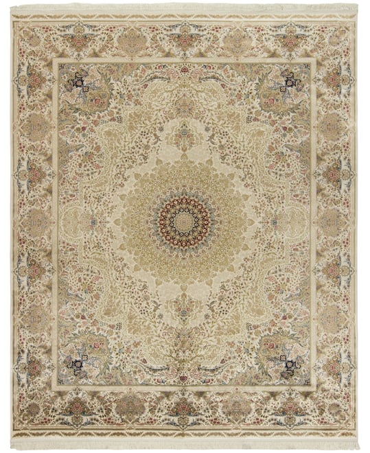Majestic Elegance Tabriz 4' x 6' Area Rug