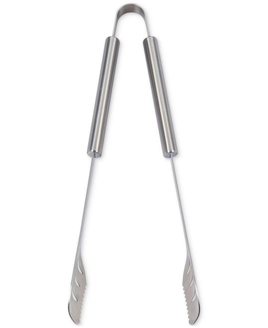 Stainless Steel Alpine Collection Grill Tongs, 17.5"