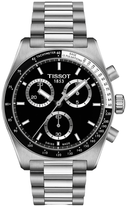 Men's Swiss Chronograph Prs 516 Stainless Steel Bracelet Watch 40mm