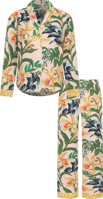 Women's 2 Pc. Wildflower Print Pajama Set