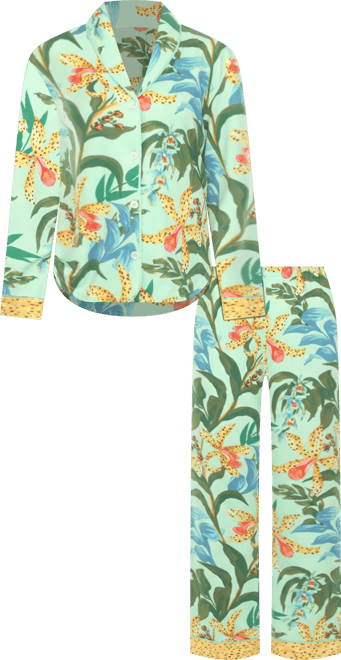 Women's 2 Pc. Wildflower Print Pajama Set