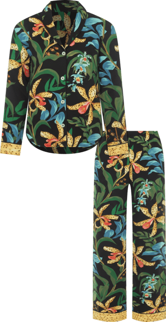 Women's 2 Pc. Wildflower Print Pajama Set