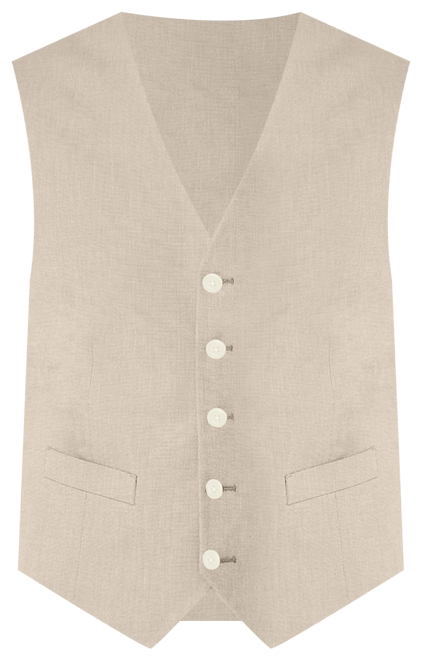 Men's Modern-Fit Th Flex Stretch Chambray Suit Separate Vest