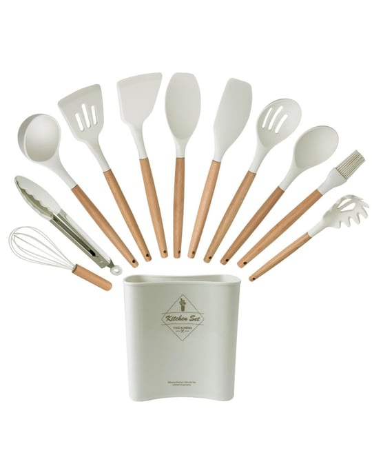 12-Piece Silicone Kitchen Utensils Set