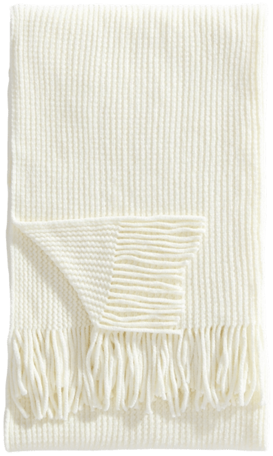 Chenille Throw Blanket 50"W X 60"L