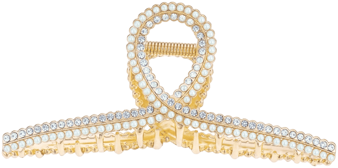 Shine-On Crystal Hair Claw