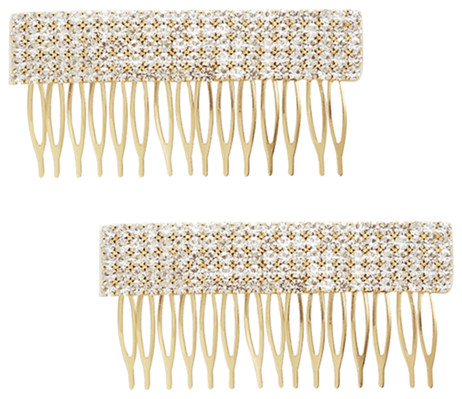 Dynasty Hair Comb Set in Clear
