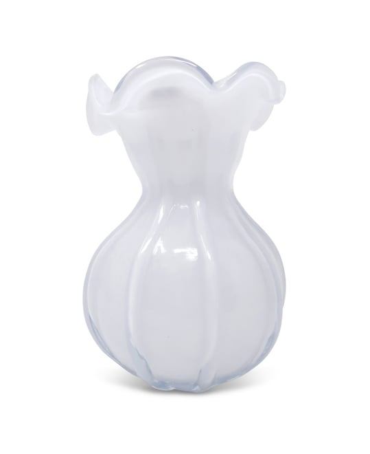 6.75"H Glass Vase