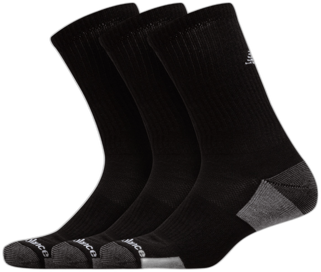 Essentials Cushioned Crew Socks 3 Pack