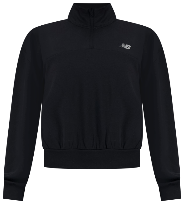 New Balance Women's Tech Knit Oversized Quarter Zip