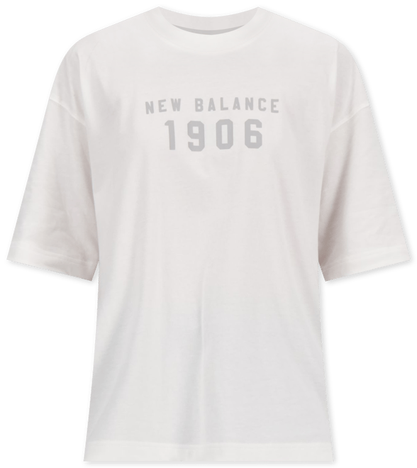New Balance Femme Iconic Collegiate Jersey Oversized T-Shirt