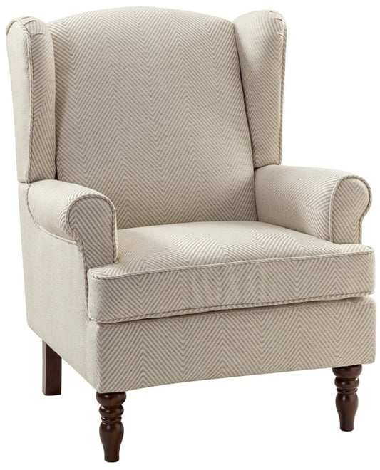 Escanor Traditional Armchair with Pattern Design for Living Room