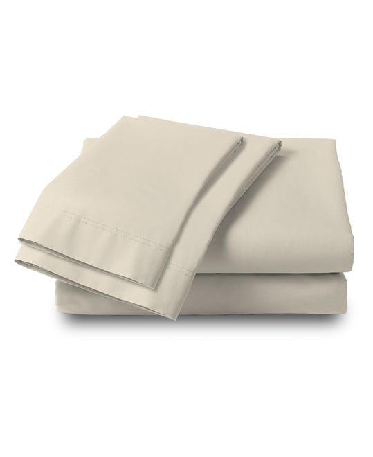 300 Thread Count 100% Cotton Sateen 4-Pc. Sheet Set, Queen