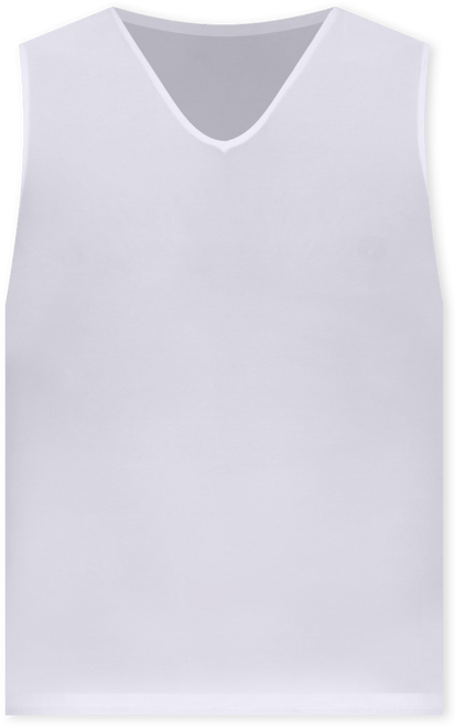 Men's Power Mesh Compression Sleeveless V-Neck Shirt