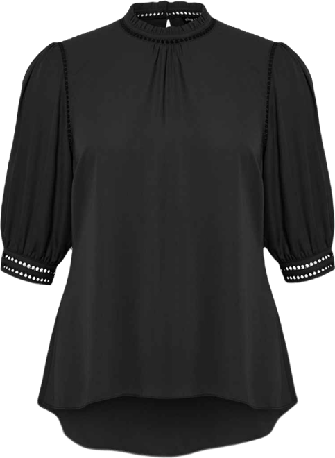 Plus Size Kiss Me Quick Elbow Sleeve Shirt