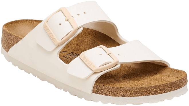 最終値下げ　BIRKENSTOCK ARIZONA 27cm Birkenstock New w/ Box Arizona White Leather Soft Footbed
