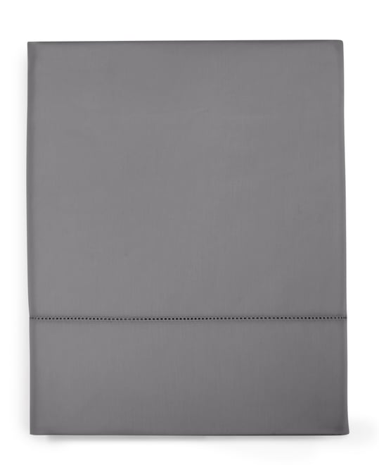 Solid 550 Thread Count 100% Cotton Flat Sheet, King, Exclusively at Macy's