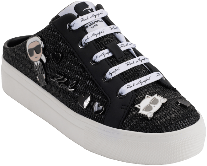 セール Karl Lagerfeld Paris Cordelia スニーカー ミュール Cordelia Leather Sneaker Mule | Sneakers | Karl Lagerfeld Paris