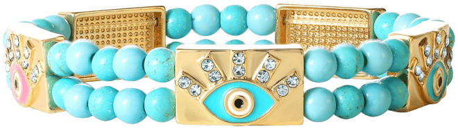 Womens Evil Eye Bracelet