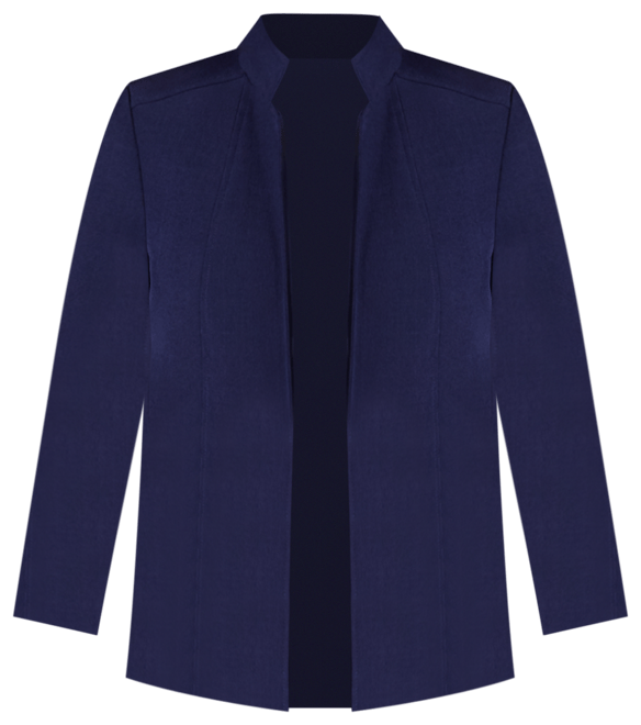 Anne Klein Star-Collar Open-Front Blazer - Macy's