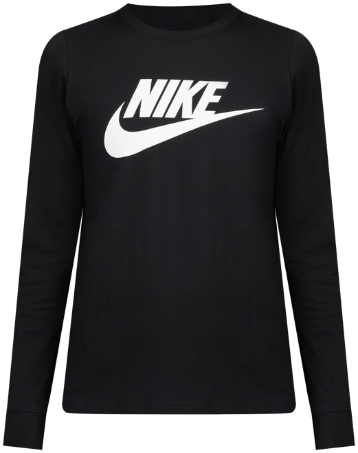 ナイキ スポーツウェア クラブ エッセンシャル ウィメンズ ロングスリーブ ロゴ Tシャツ