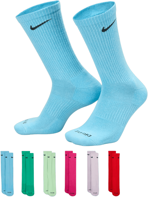 Nike Everyday Plus Cushioned Training Crew Socks (6 Pairs)