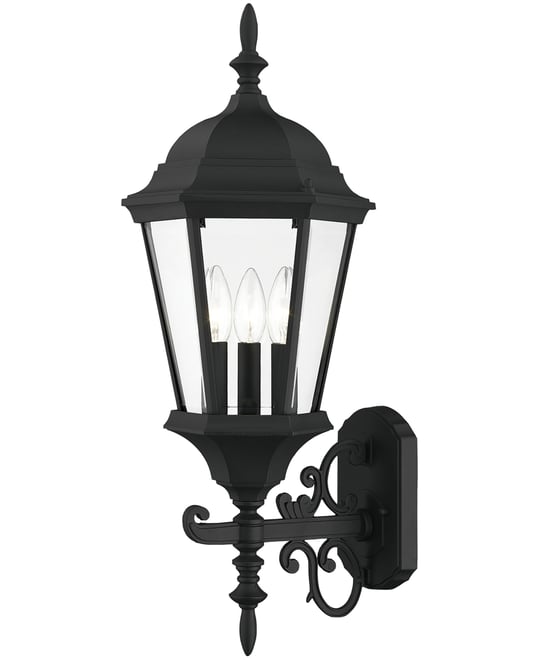 Hamilton 3 Light Outdoor Wall Lantern