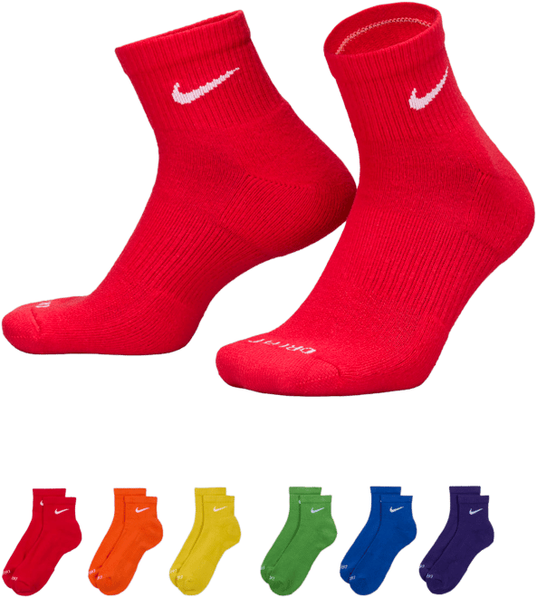 Nike Everyday Plus Cushioned Training Ankle Socks (6 Pairs)